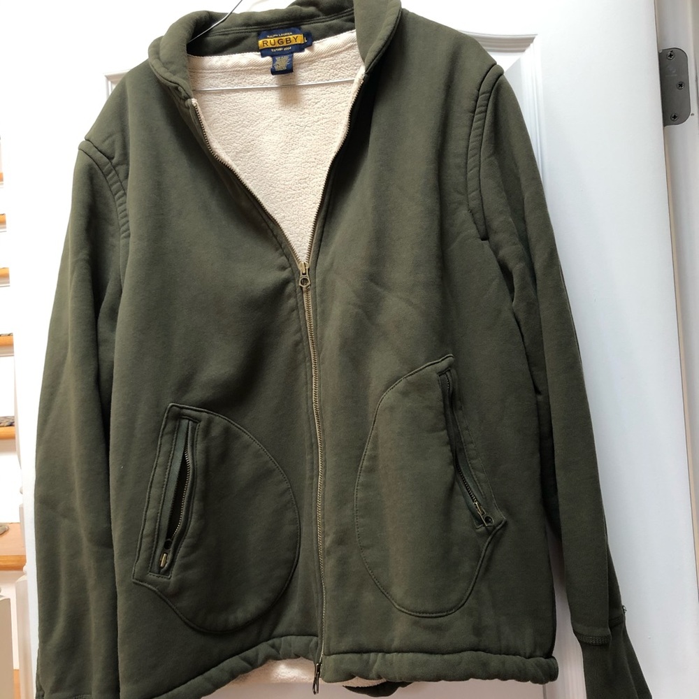 Men’s Rugby Sweatshirt (Fleece Lined)